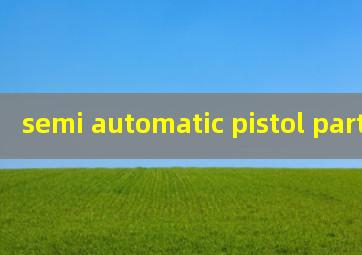  semi automatic pistol parts